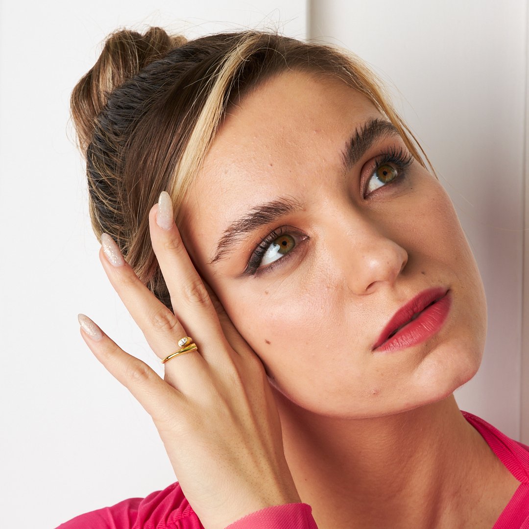 Clara Zircon Ring - 925 SILVER