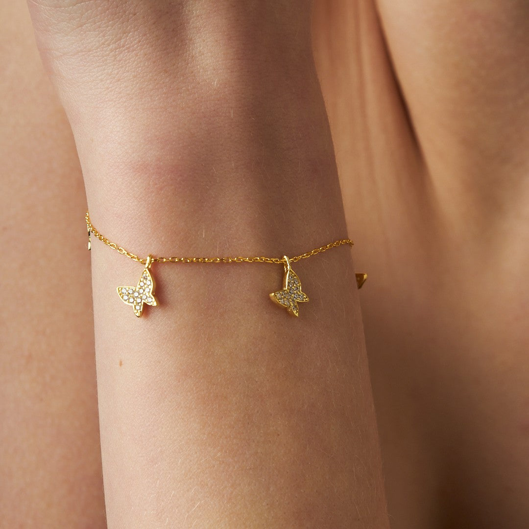 Butterfly Bracelet - 925 SILVER