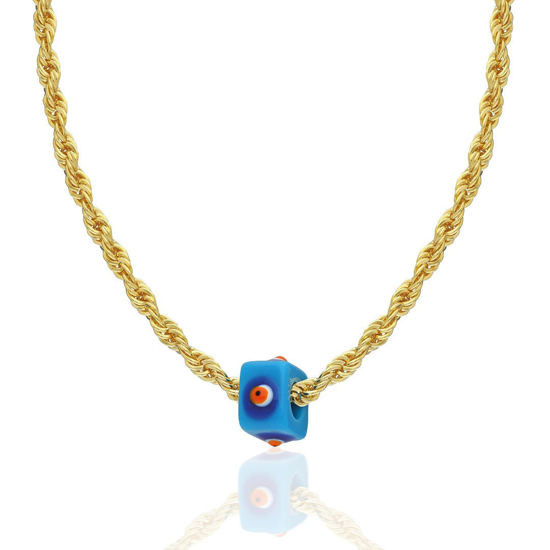 Thick Rope Chain Necklace - 925 SILVER
