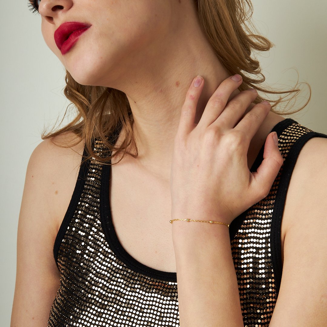 Top Row Bracelet - 925 SILVER