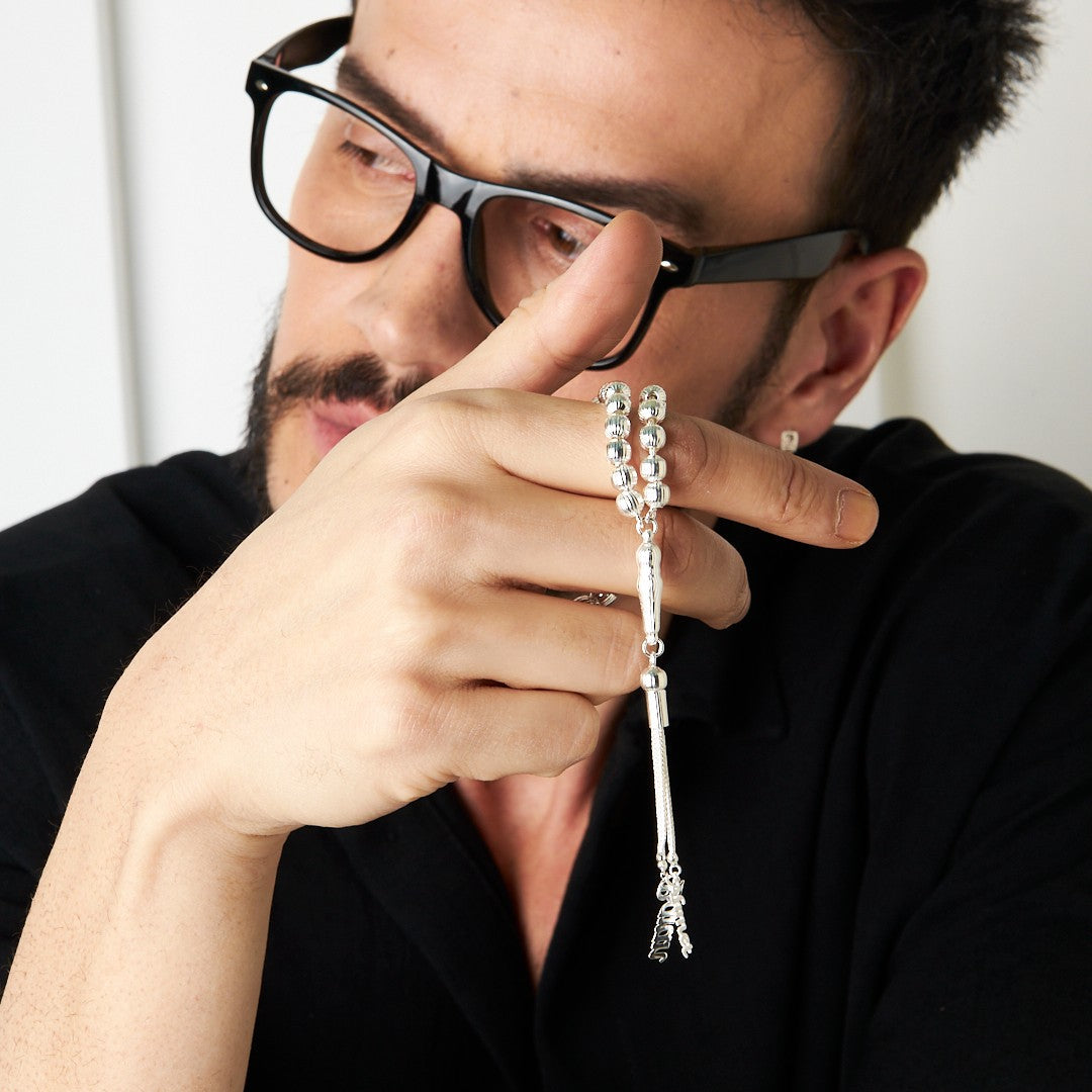 Two-name rosary - 925 SILVER