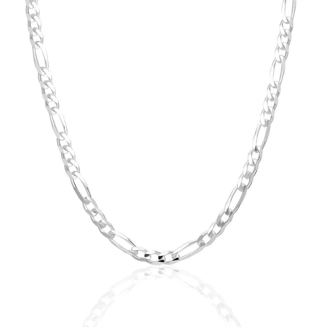 Figaro Model Chain Necklace - 925 SILVER