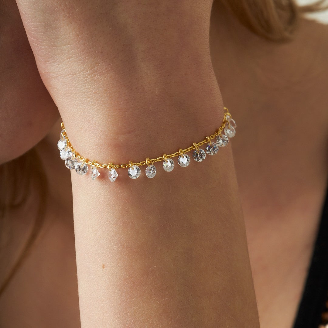 Diamond Bracelet - 925 SILVER