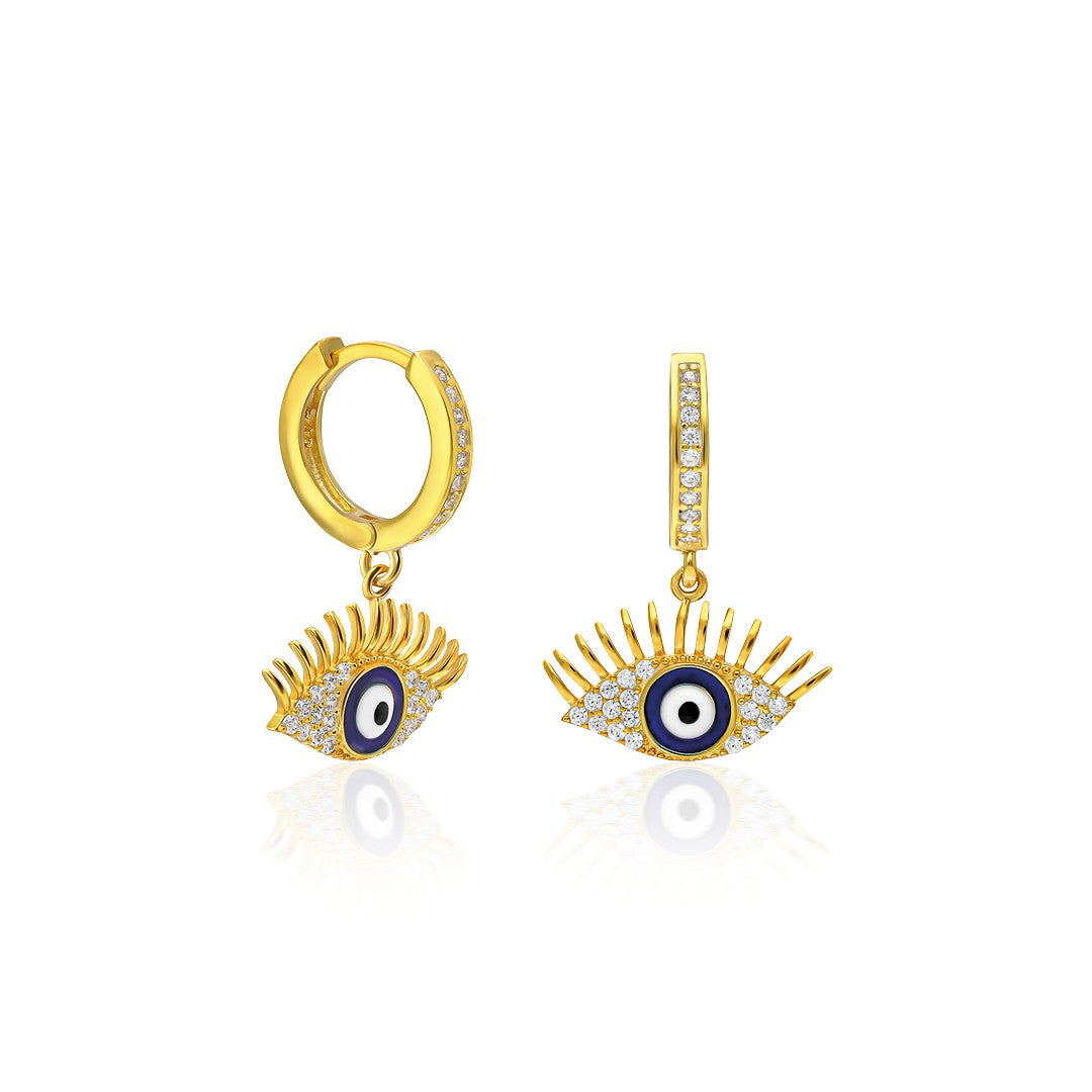 Evil Eye Earring - 925 SILVER