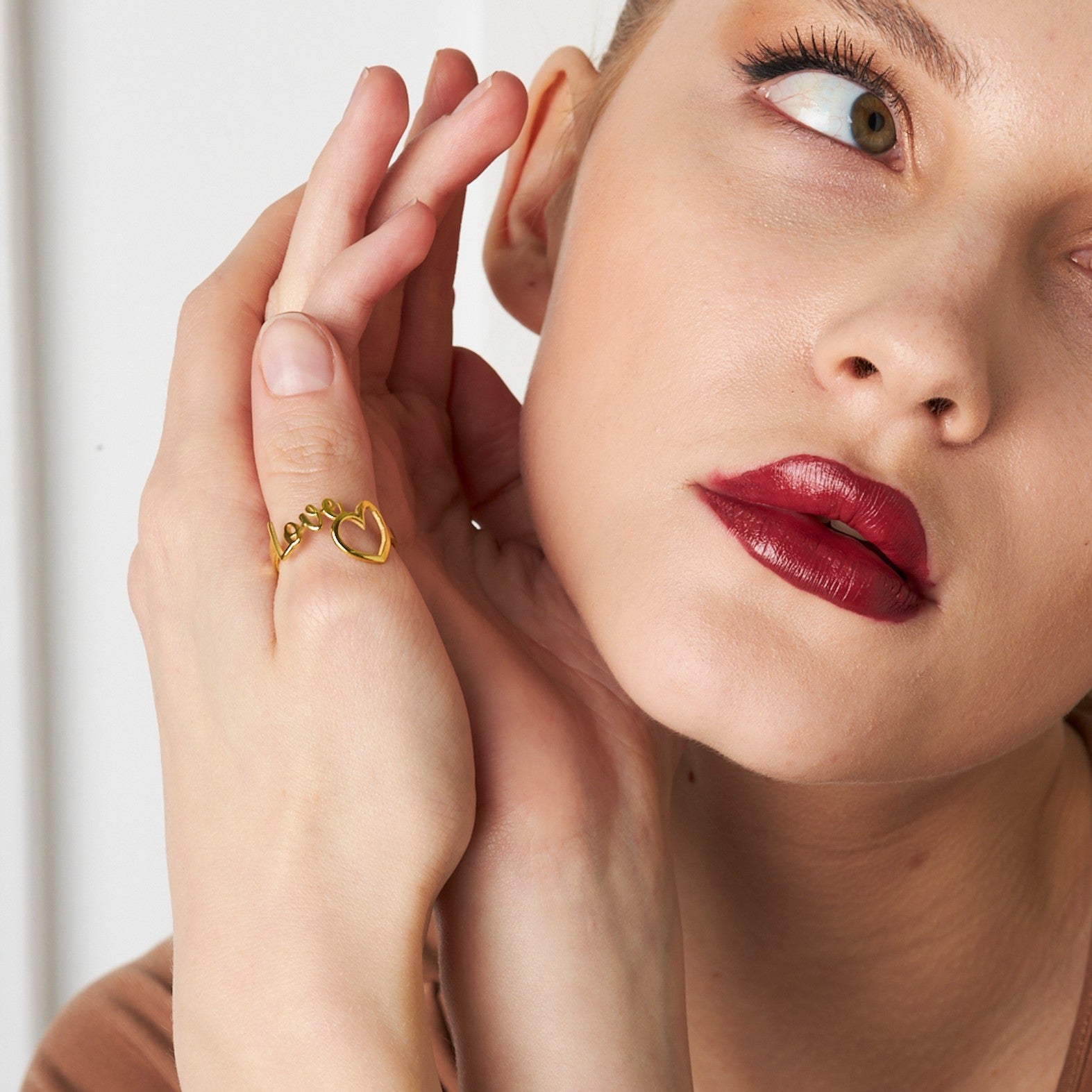 Heart Love Ring - 925 SILVER