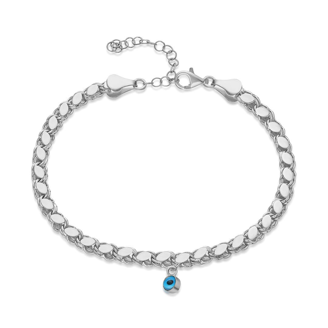 Evil Eye Barley Bracelet - 925 SILVER