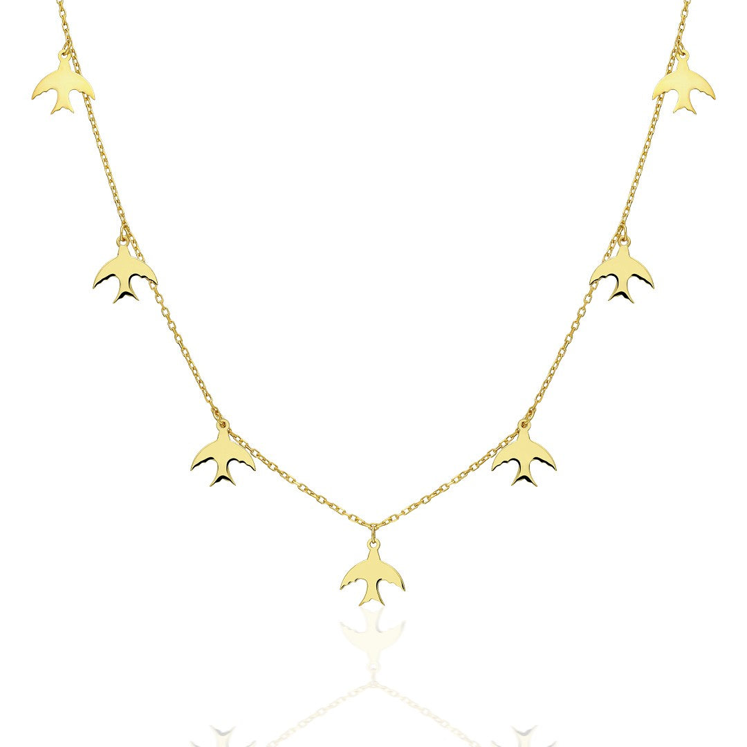 Birds Necklace - 925 SILVER