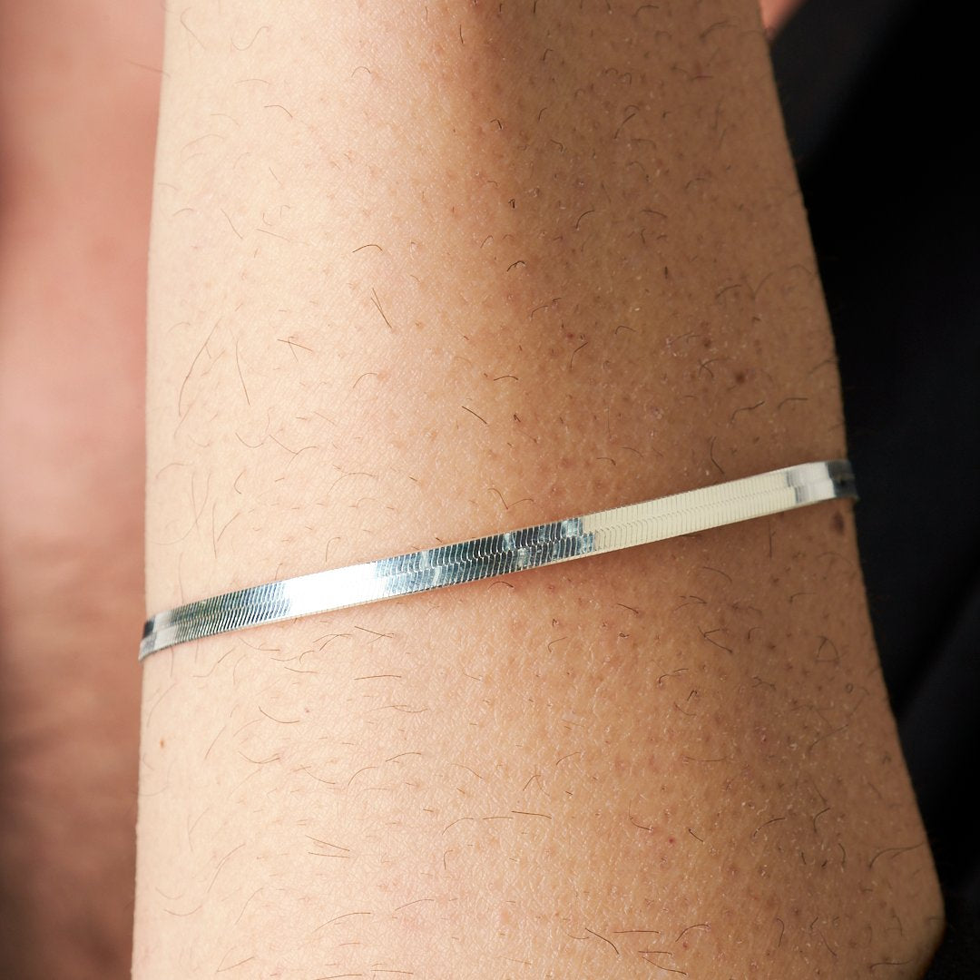 Snake Chain Bracelet - 925 SILVER