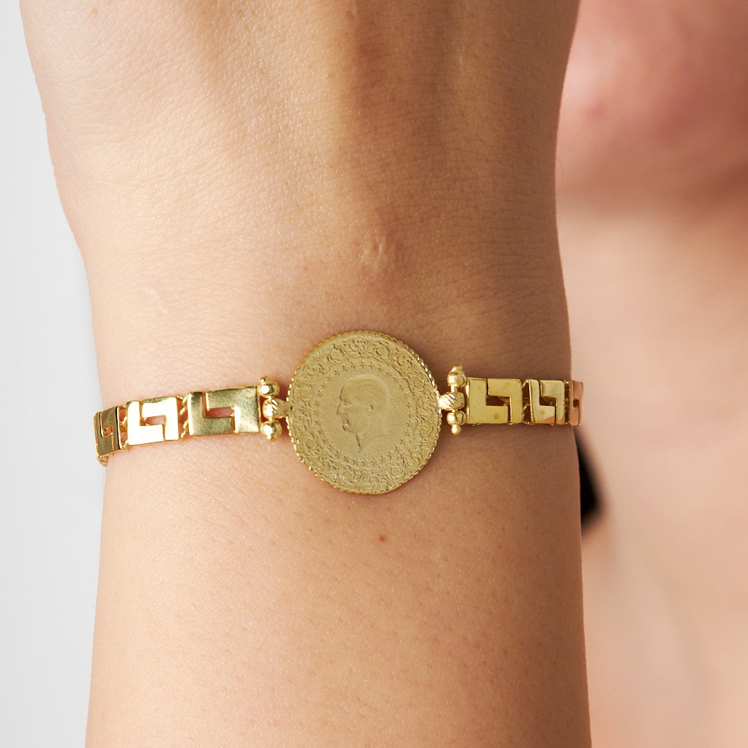 King Chain Model Bracelet - 925 SILVER