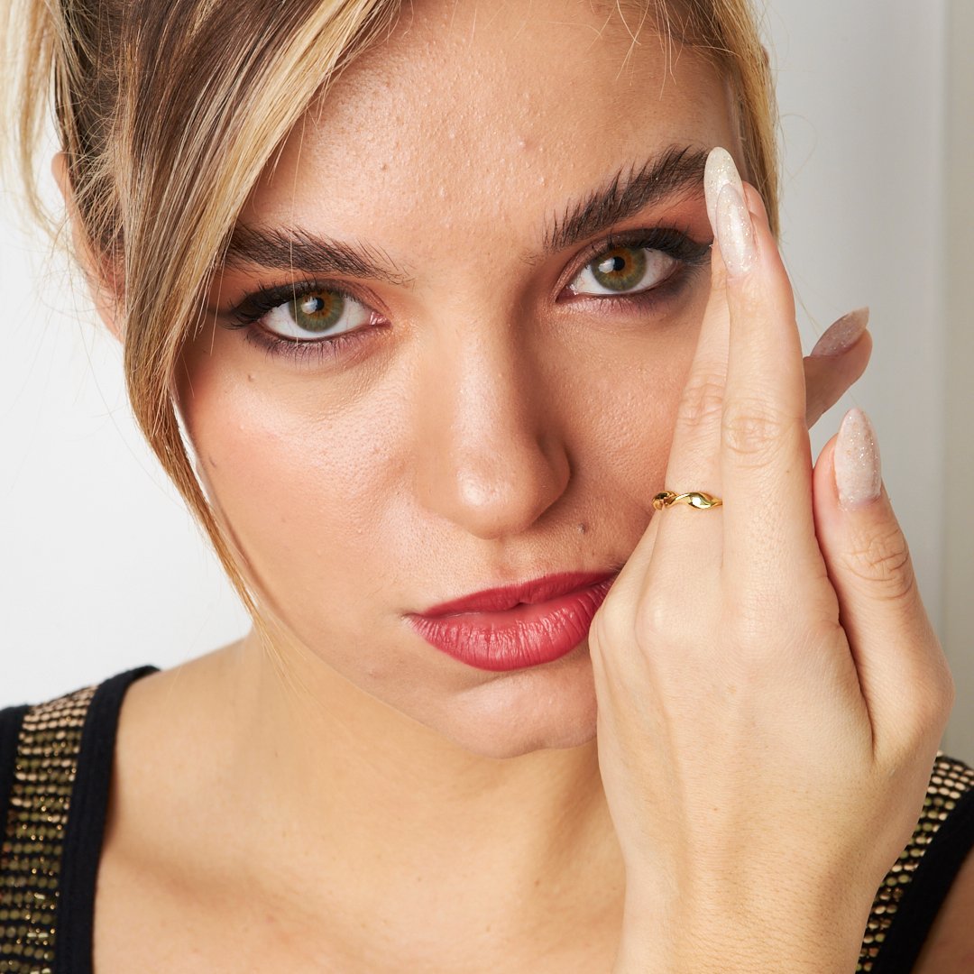 Spiral Shaped Ring - 925 SILVER