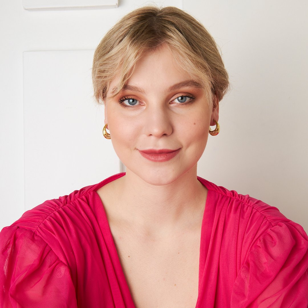 Honeycomb Design Earrings - 925 SILVER