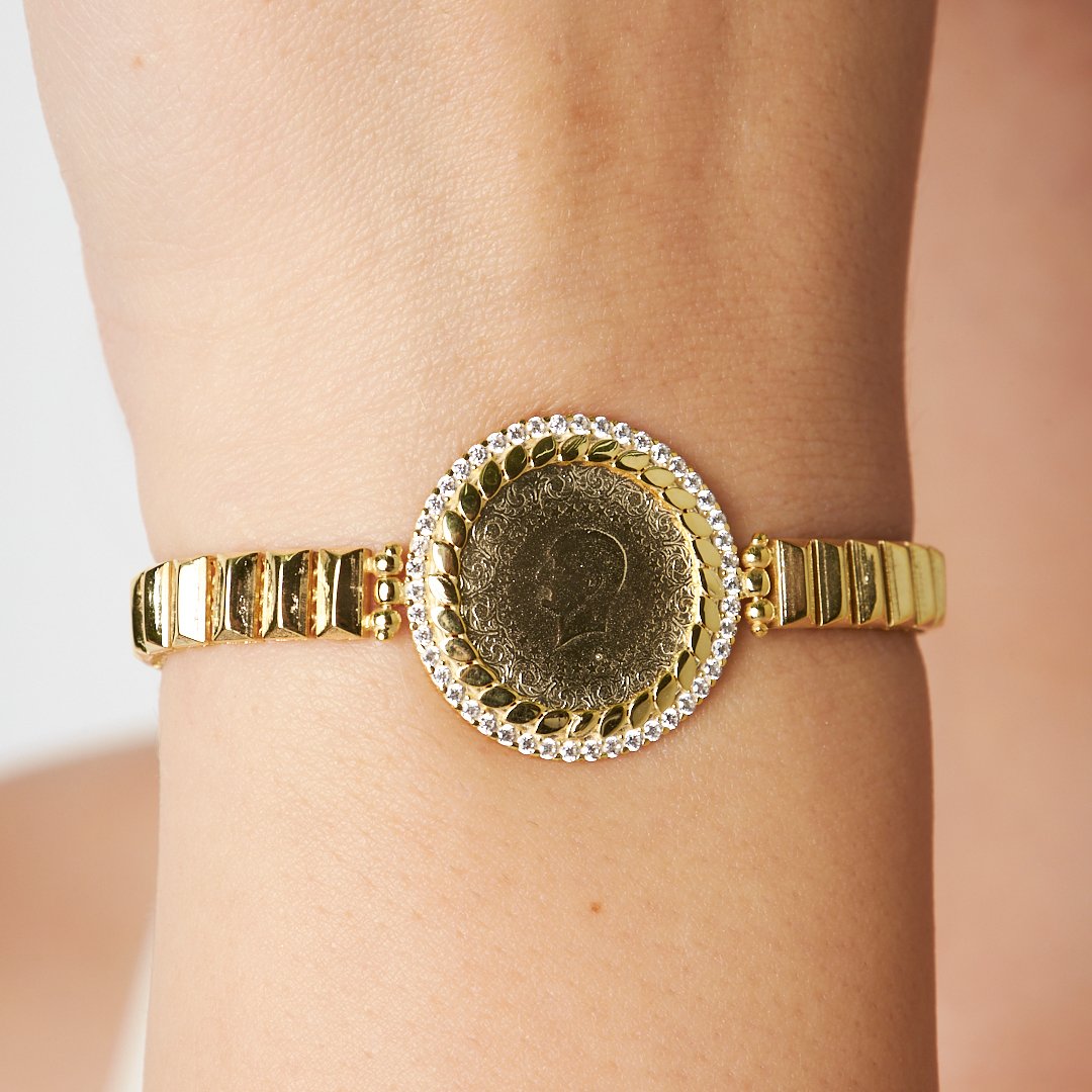 Rectangular Chain Bracelet - 925 SILVER