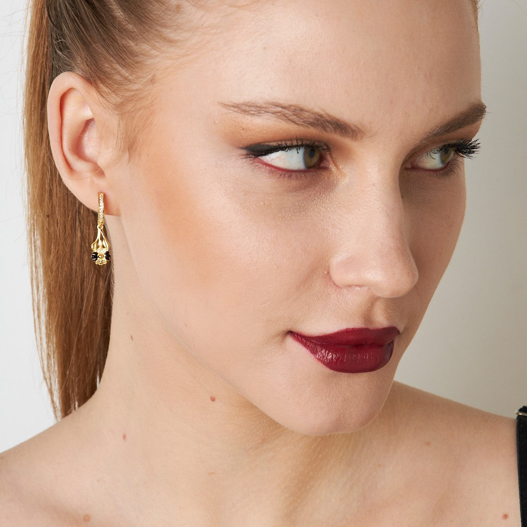 Bow Earrings - 925 Silver