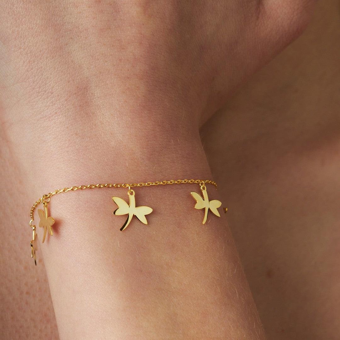 Dragonfly Bracelet - 925 SILVER