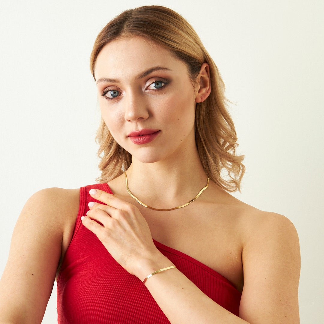 Snake Chain Set - 925 SILVER