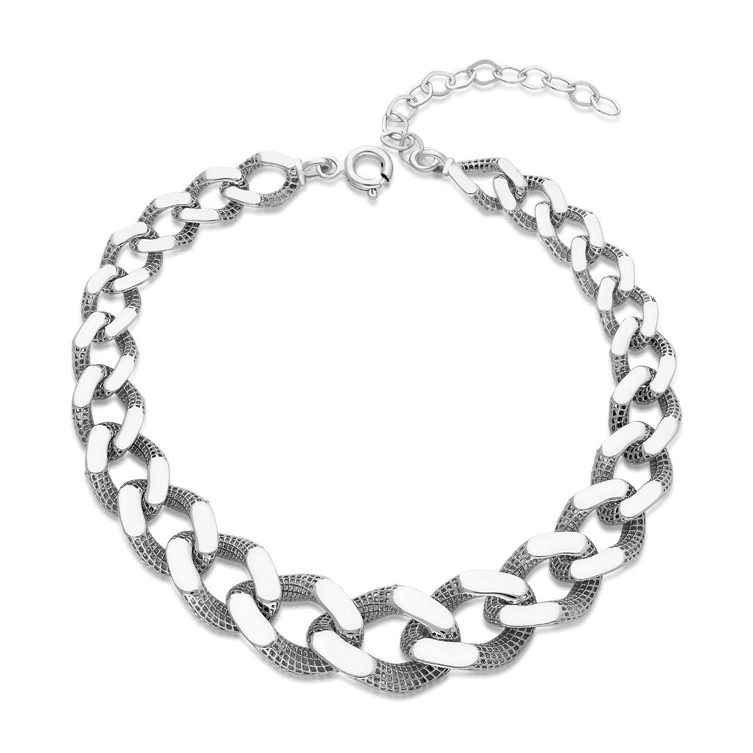 Motif Gourmet Bracelet - 925 SILVER