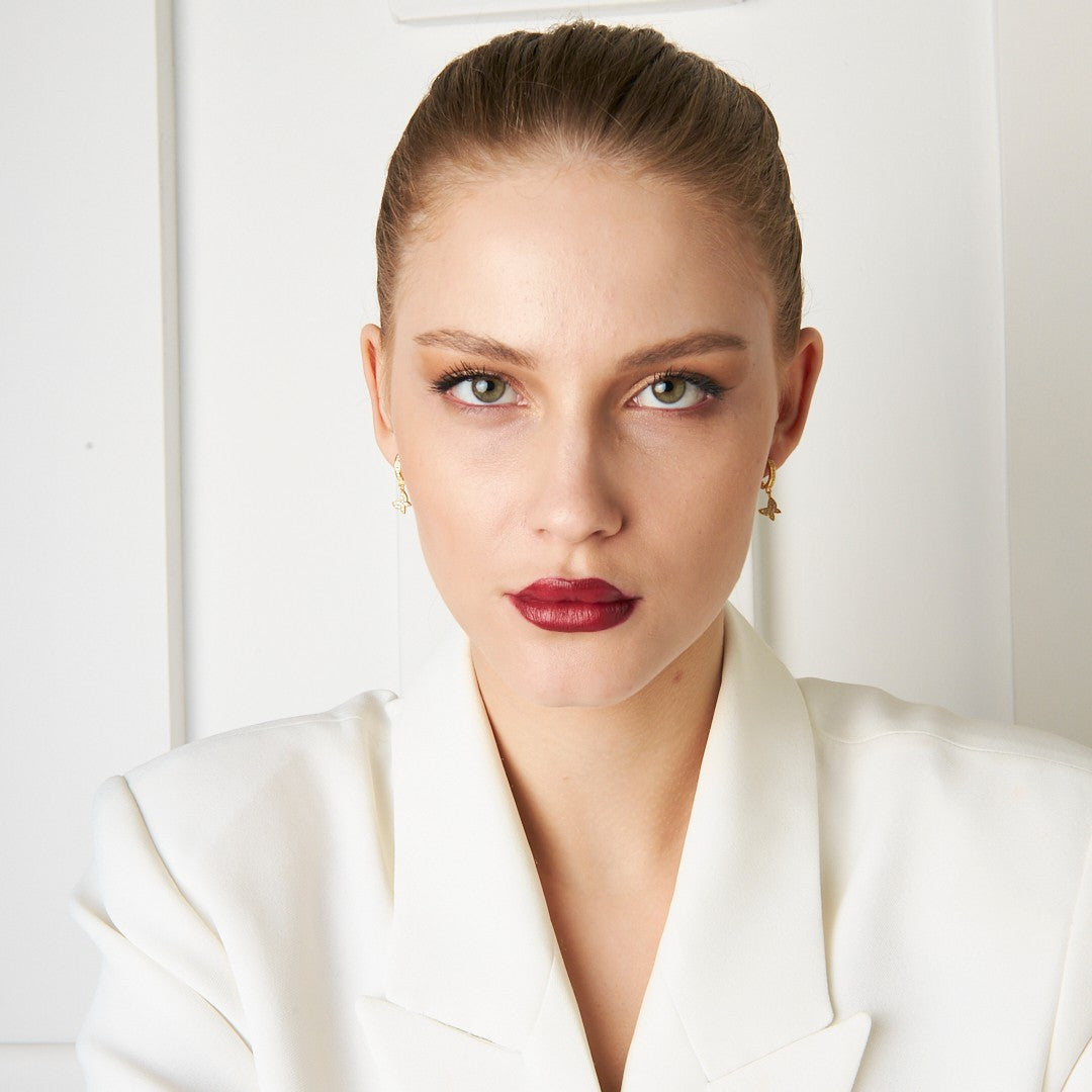 Butterfly Earrings - 925 Silver