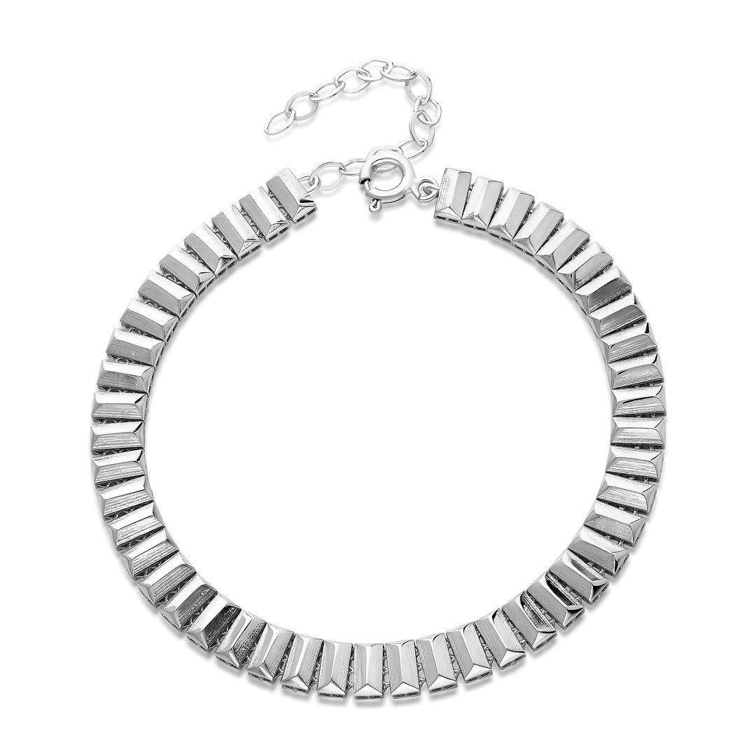 Rectangular Bracelet - 925 SILVER