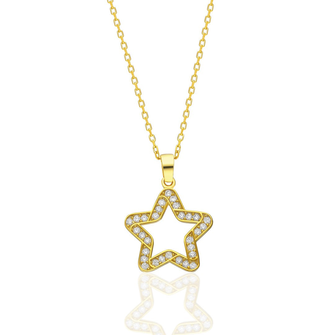 Star Necklace - 925 Silver