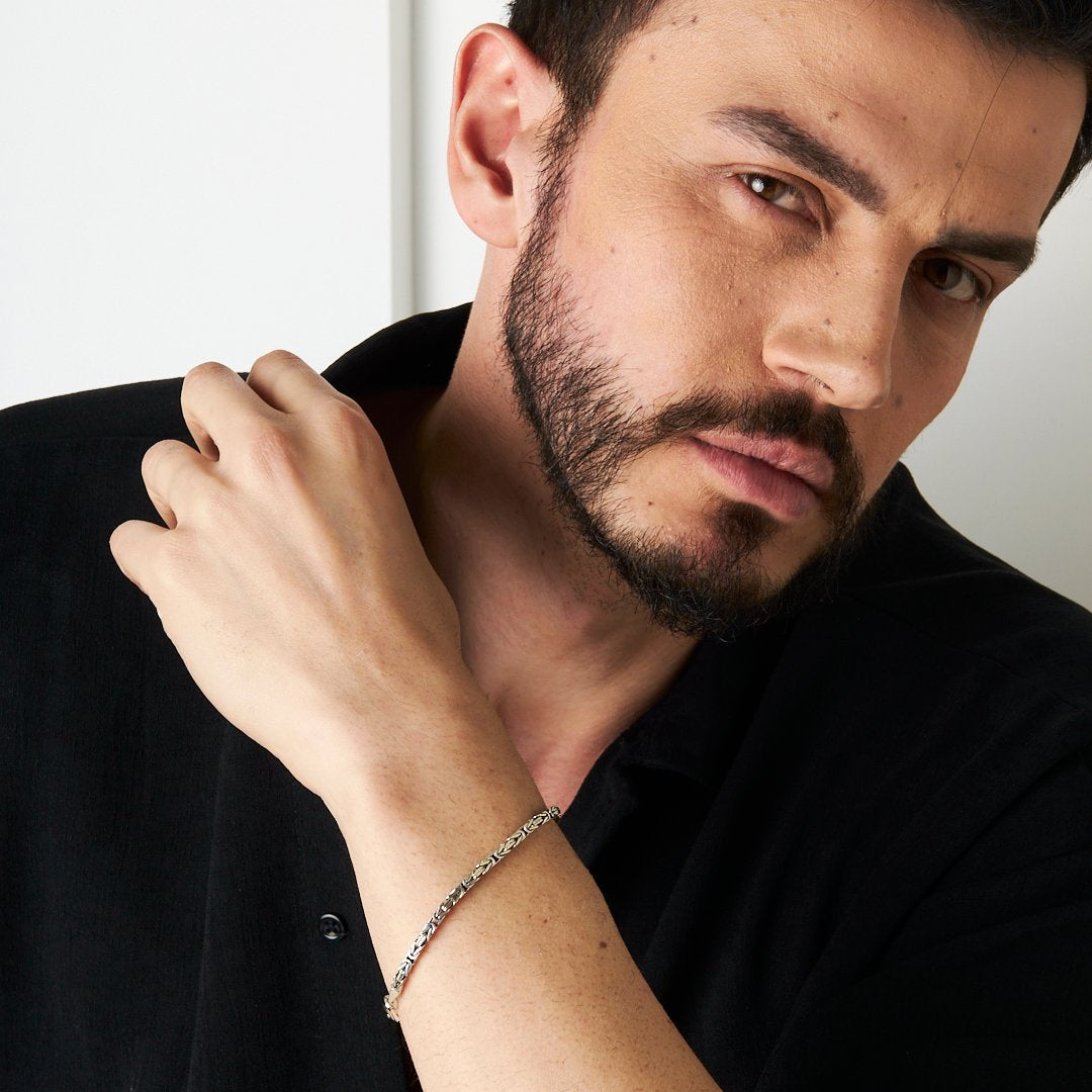 King Chain Bracelet - 925 SILVER