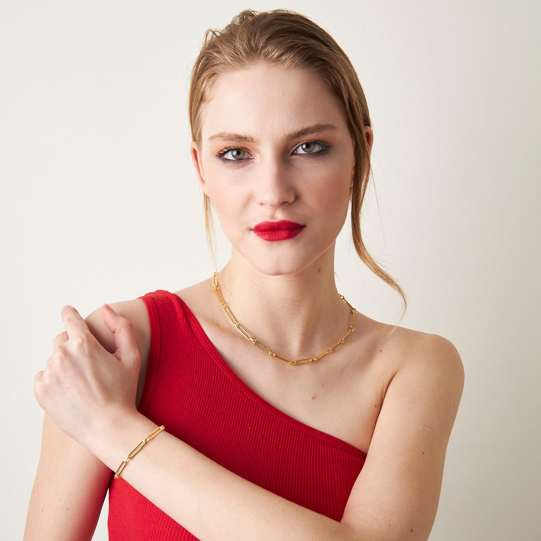 Anchor Chain Set - 925 SILVER