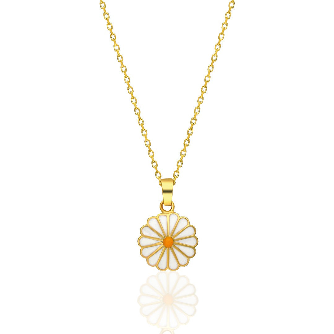 Daisy Necklace - 925 Silver