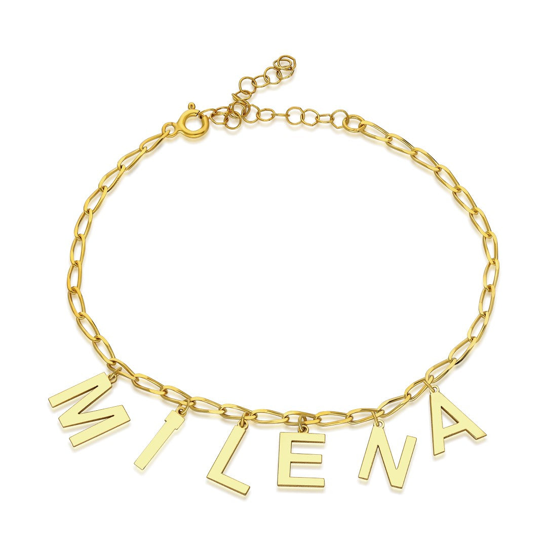 Name Bracelet - 925 Silver