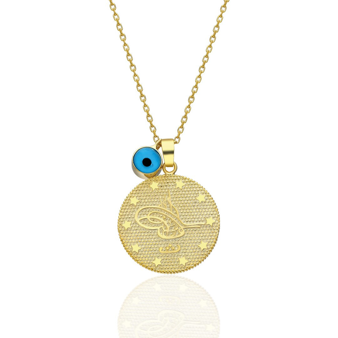 Reşat Evil Eye Necklace - 925 SILVER