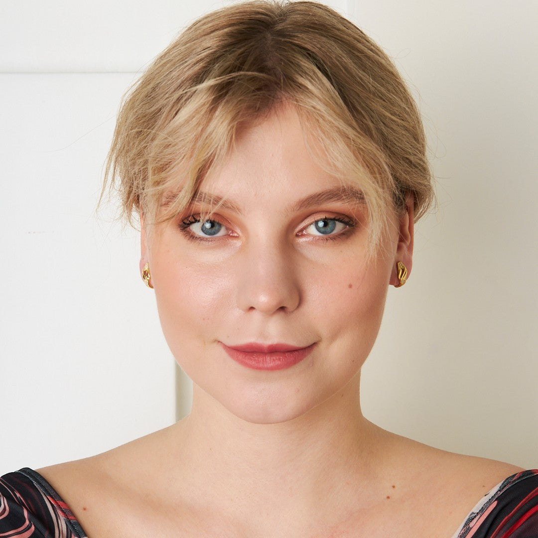 Passion Earrings with Stones - 925 Silver