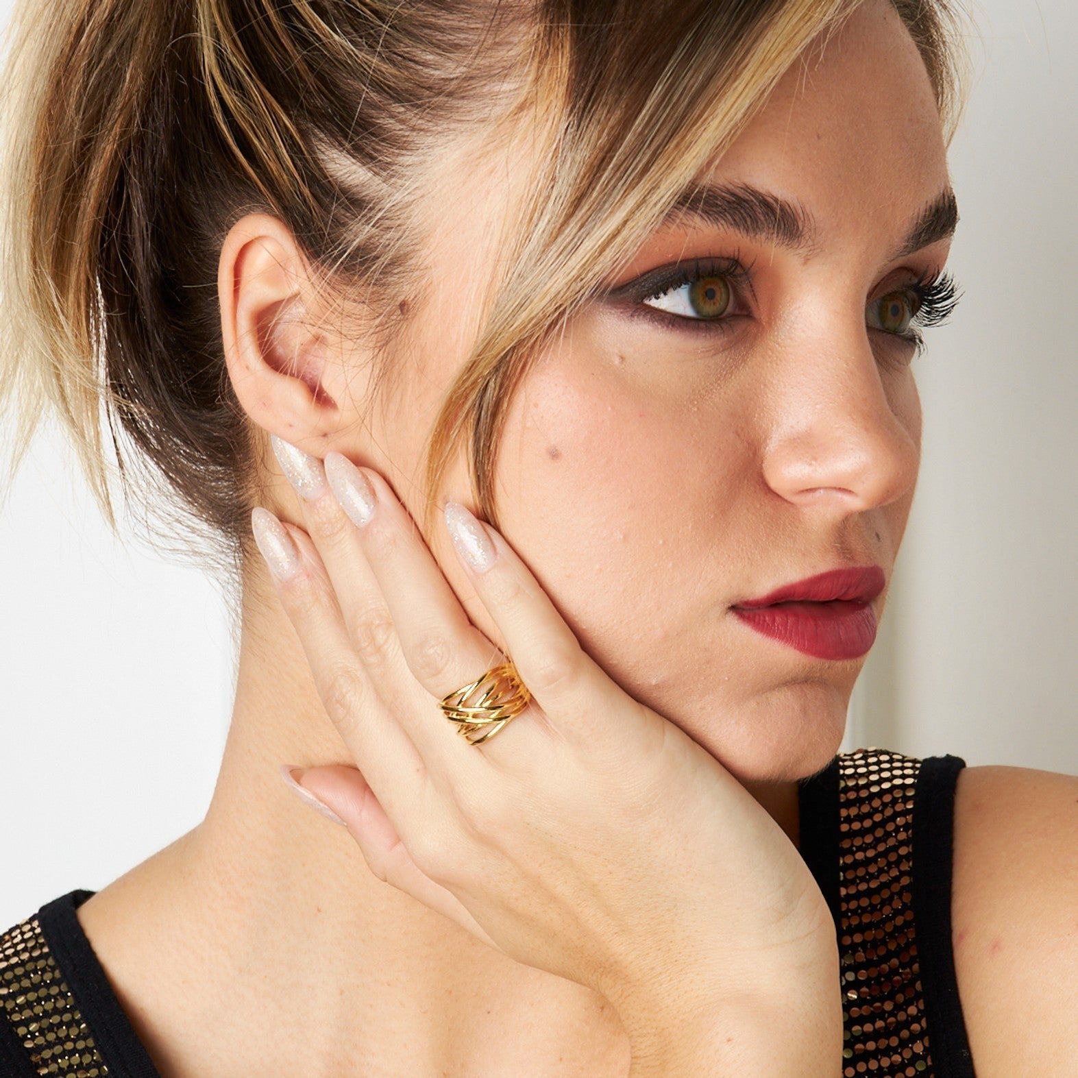 Layered Ring - 925 SILVER