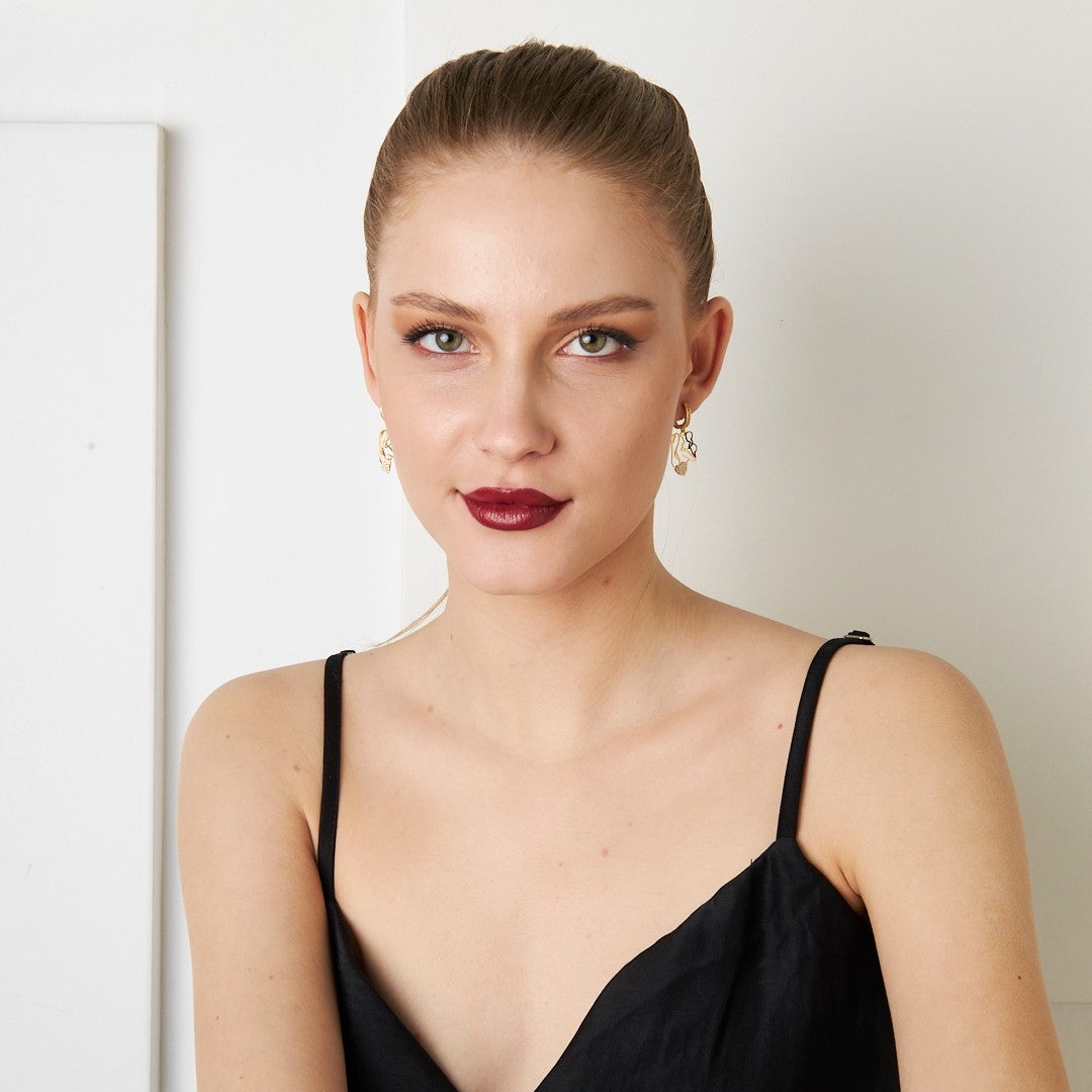 Mother and Baby Earrings - 925 SILVER