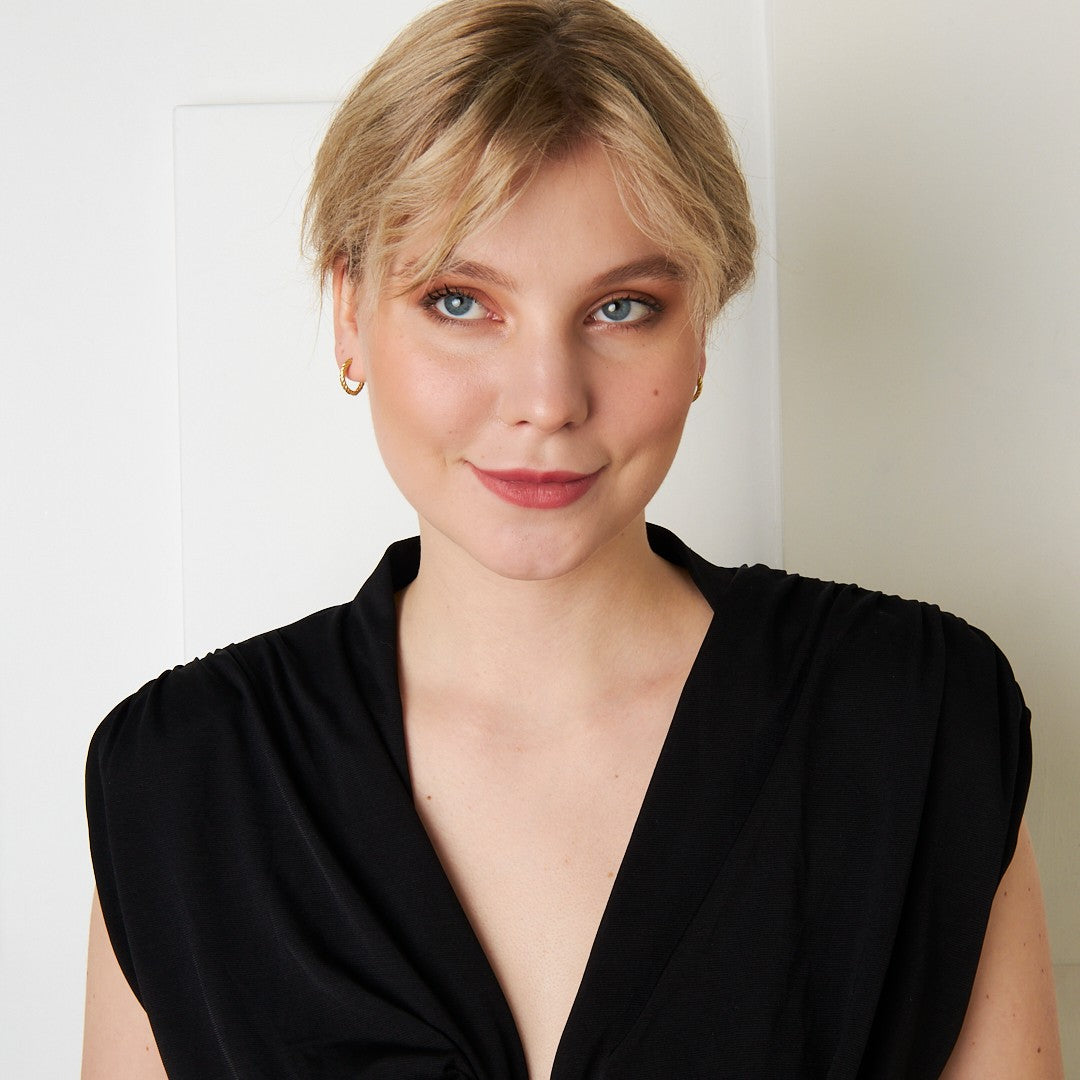 Curly Earrings - 925 Silver