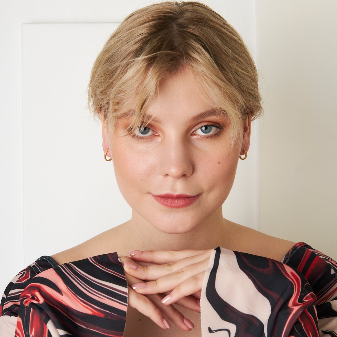 Single Row Stone Earrings - 925 SILVER