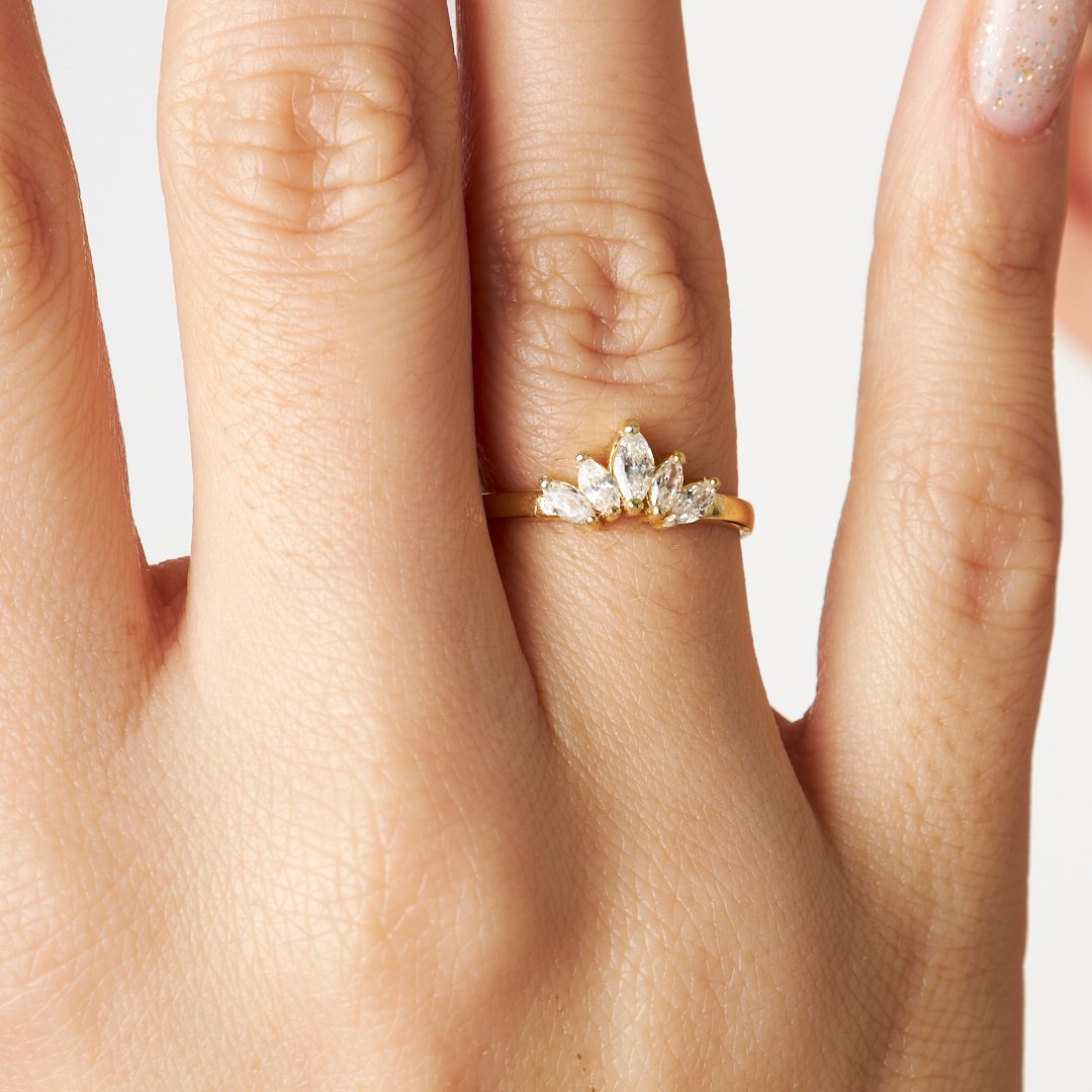 Shuttle Stone Ring - 925 SILVER