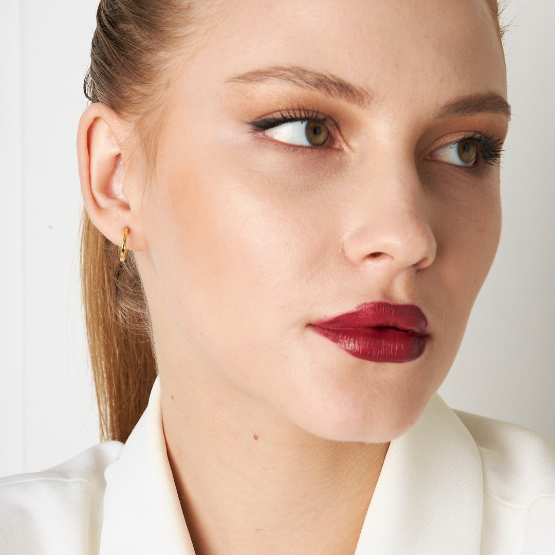 Classic Hoop Earrings - 925 Silver