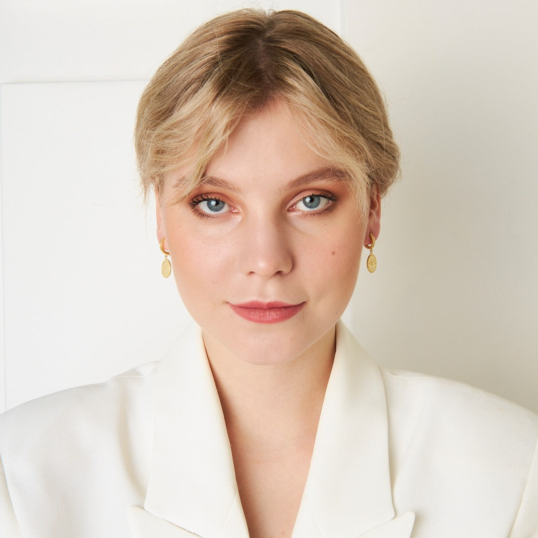 Reşat Dangling Earrings - 925 SILVER