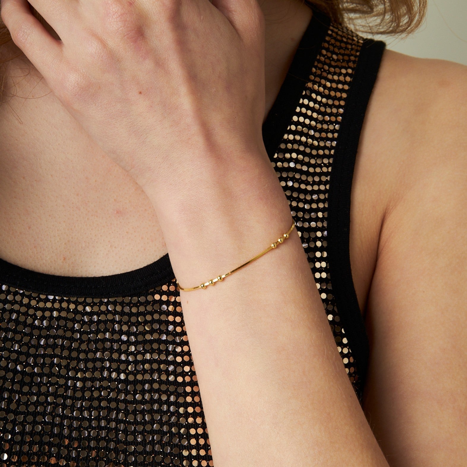 Multi-Ball Chain Bracelet - 925 SILVER