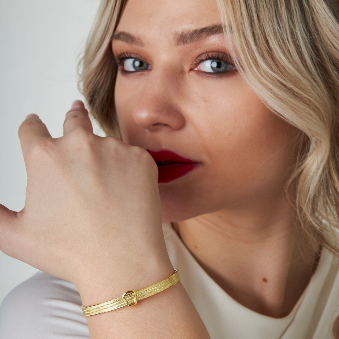 Wicker Bracelet - 925 SILVER