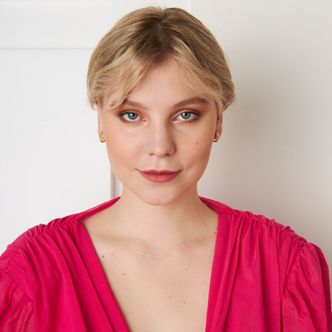 Stone Infinity Earrings - 925 SILVER