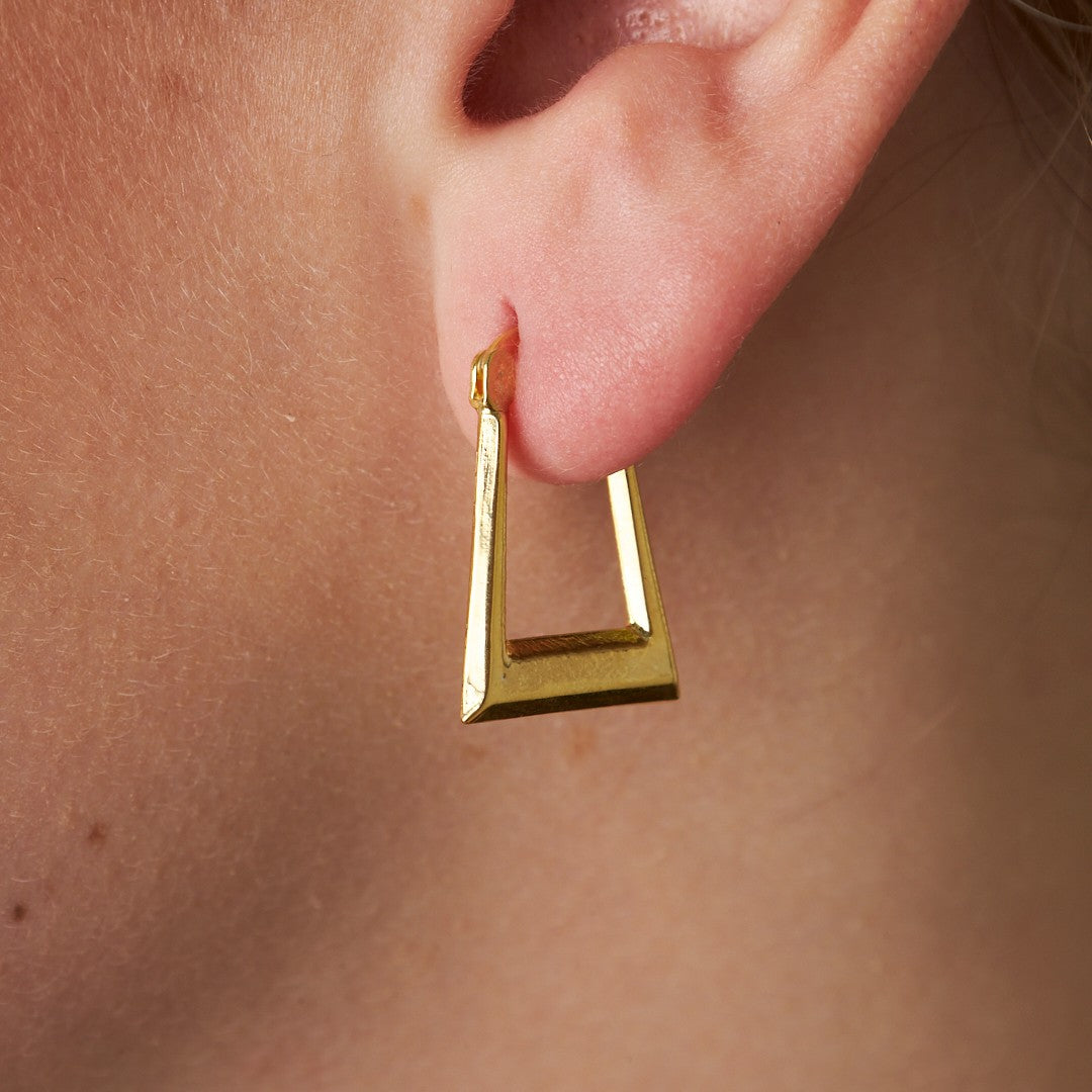 Trendy Asymmetric Earrings - 925 SILVER