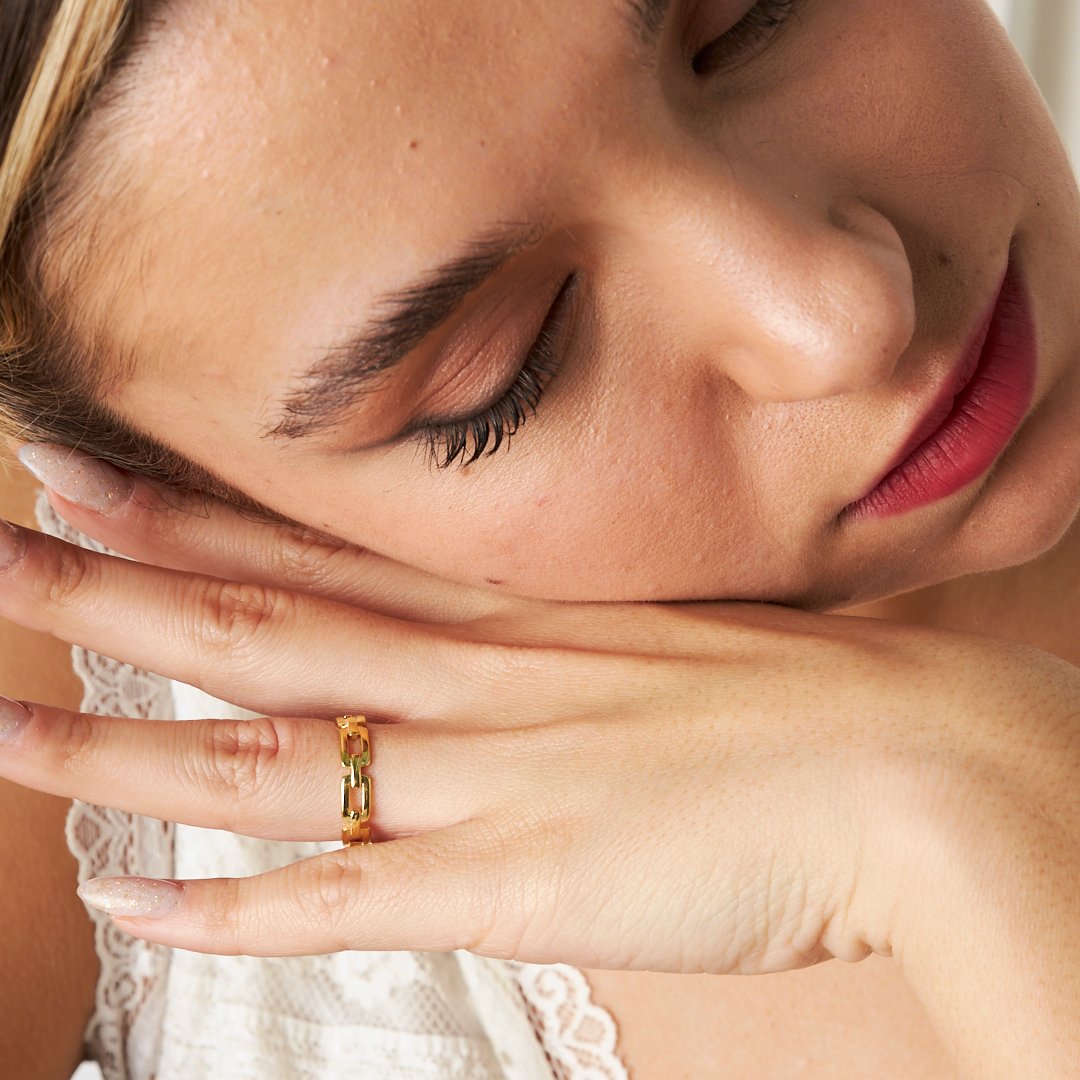 KLAMMER RING | 925 SILBER