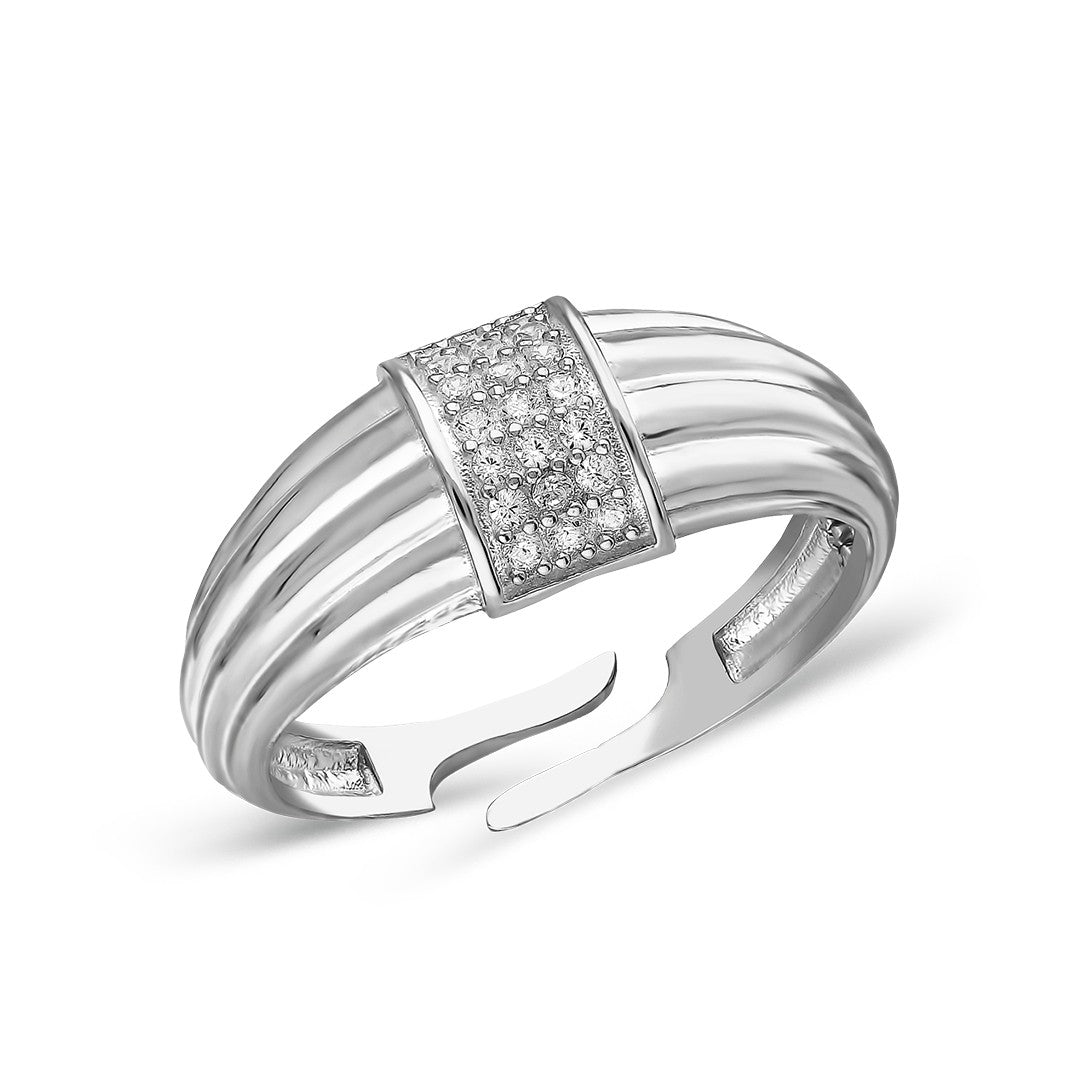Willow Model Stone Ring - 925 SILVER