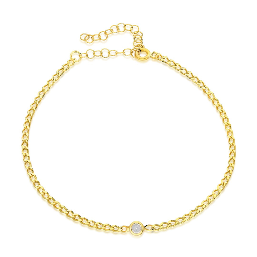 Solitaire Bracelet - 925 SILVER