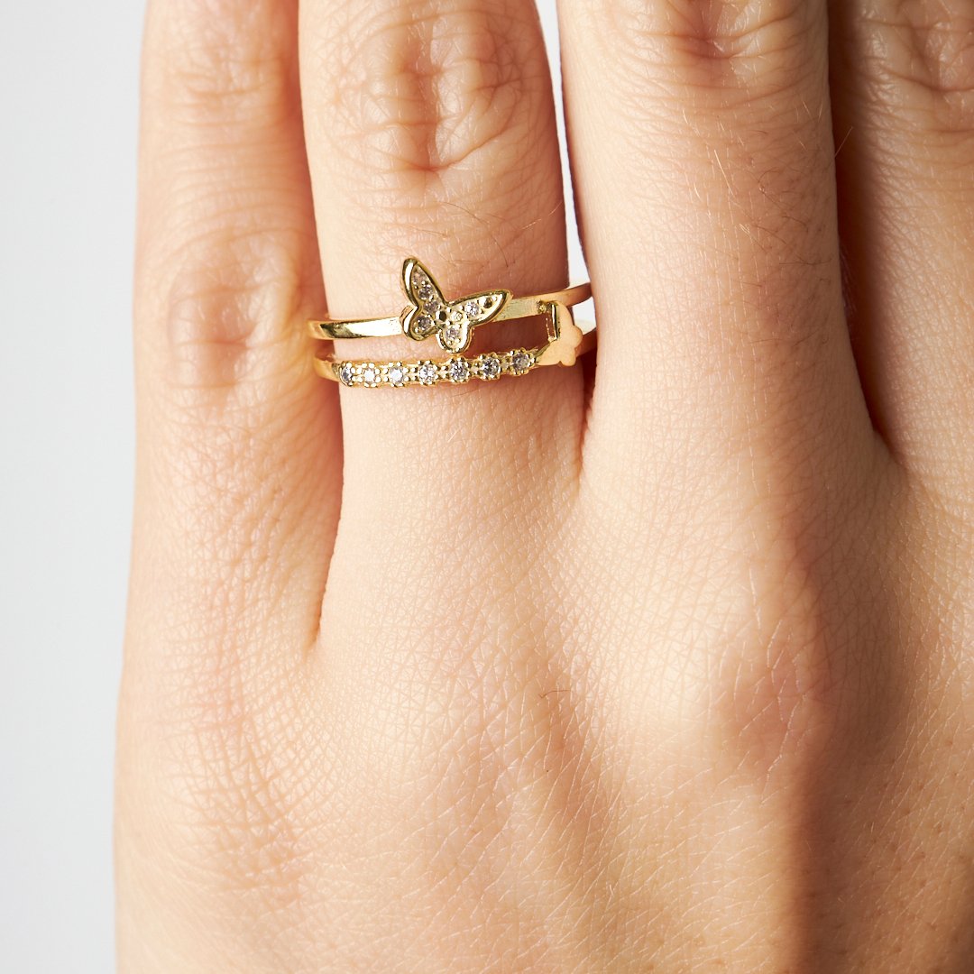 Butterfly Ring - 925 SILVER