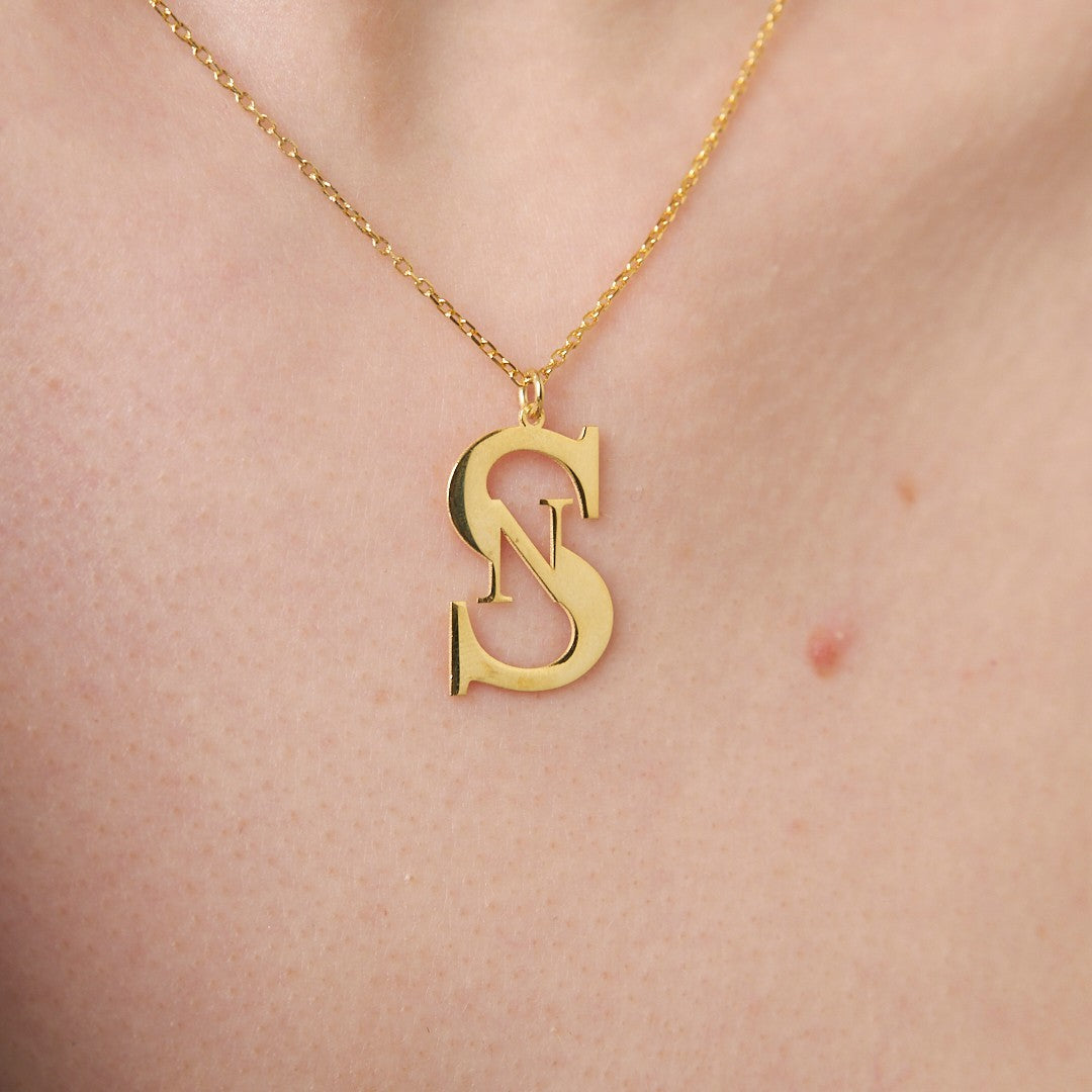 DOPPEL BUCHSTABEN SET | 925 SILBER