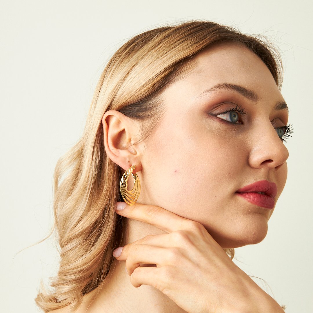 STYLISCH DESIG OHRRING | 925 SILBER