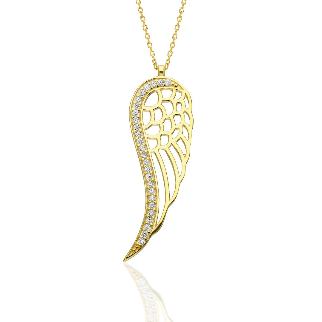 Single Angel Wing - 925 SILVER