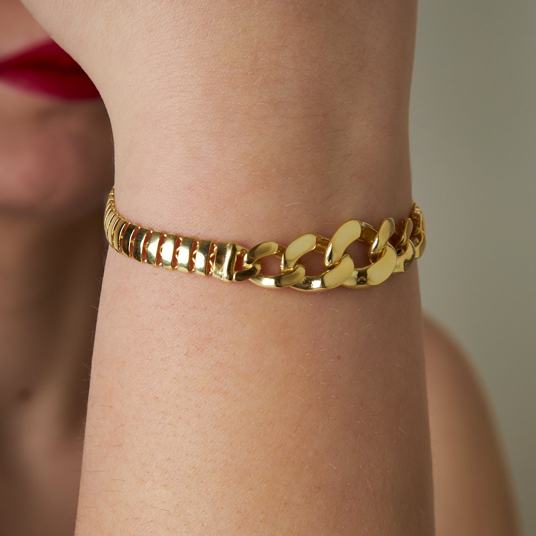 Gurmet Herringbone Bracelet - 925 SILVER