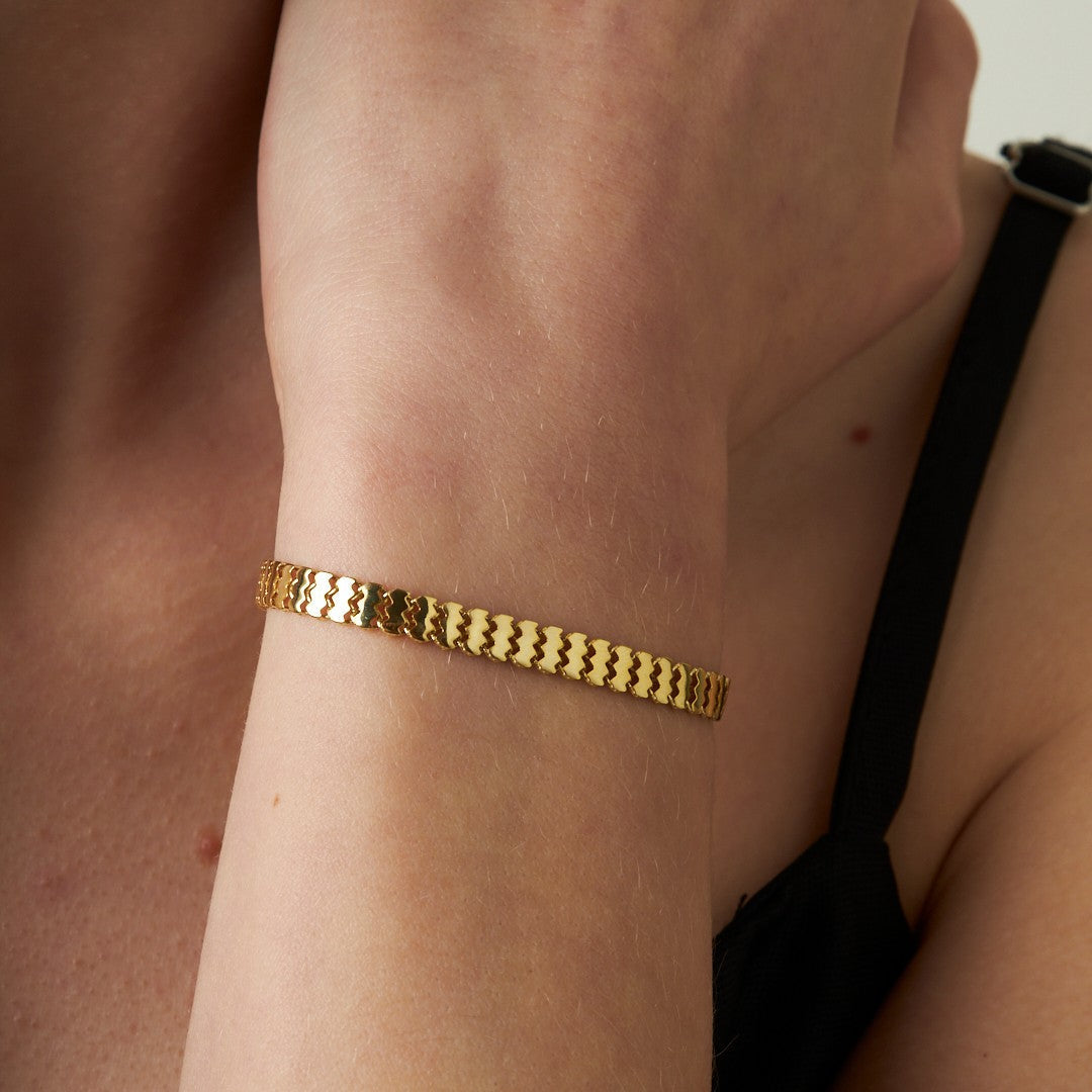 Herringbone bracelet - 925 SILVER