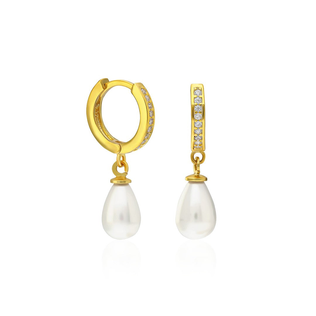 Pearl Earrings - 925 Silver